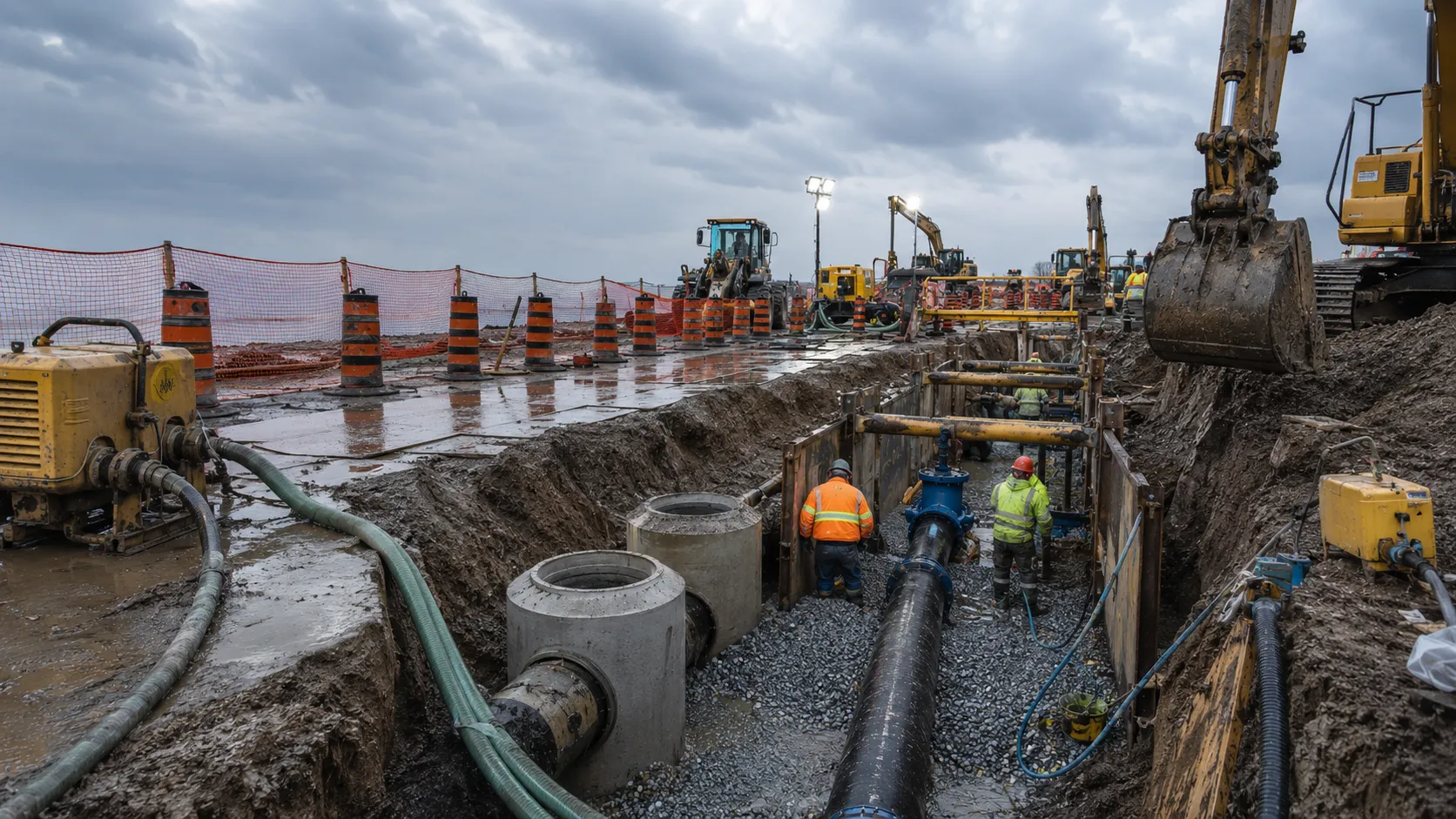 24/7 Emergency Response in Caledon, Ontario, completed by Harrowgate Group