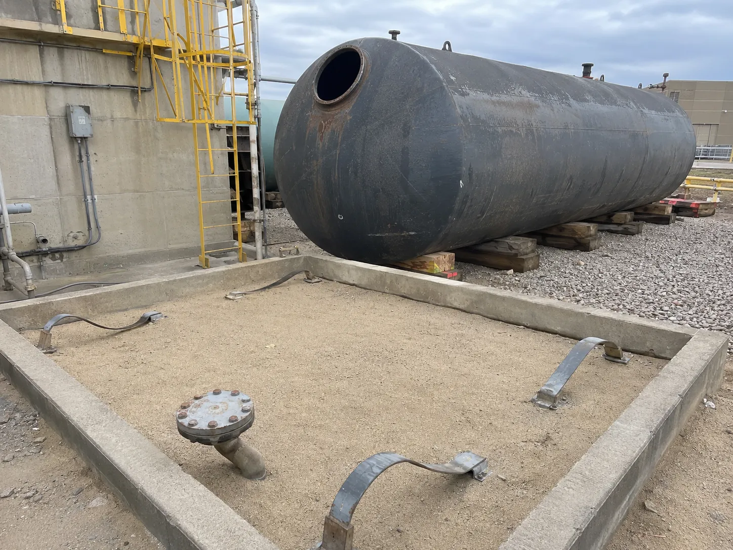 Aboveground Storage Tank Removal being built and completed on site by Harrowgate Group