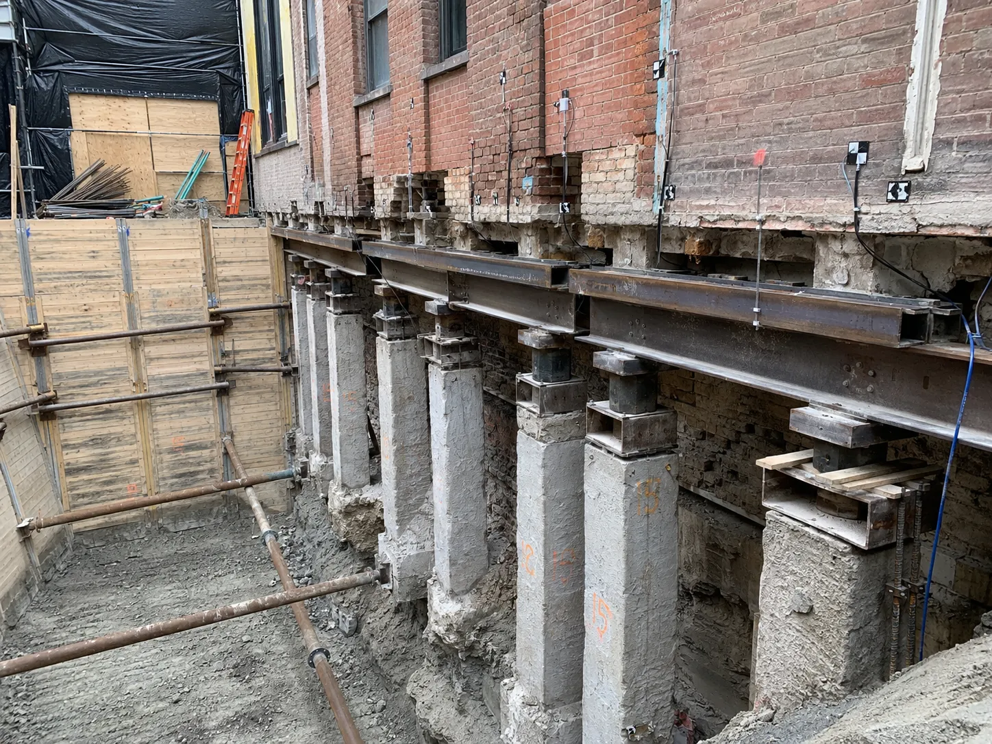 Adjacent Structure Protection across Bradford West Gwillimbury property by Harrowgate Group