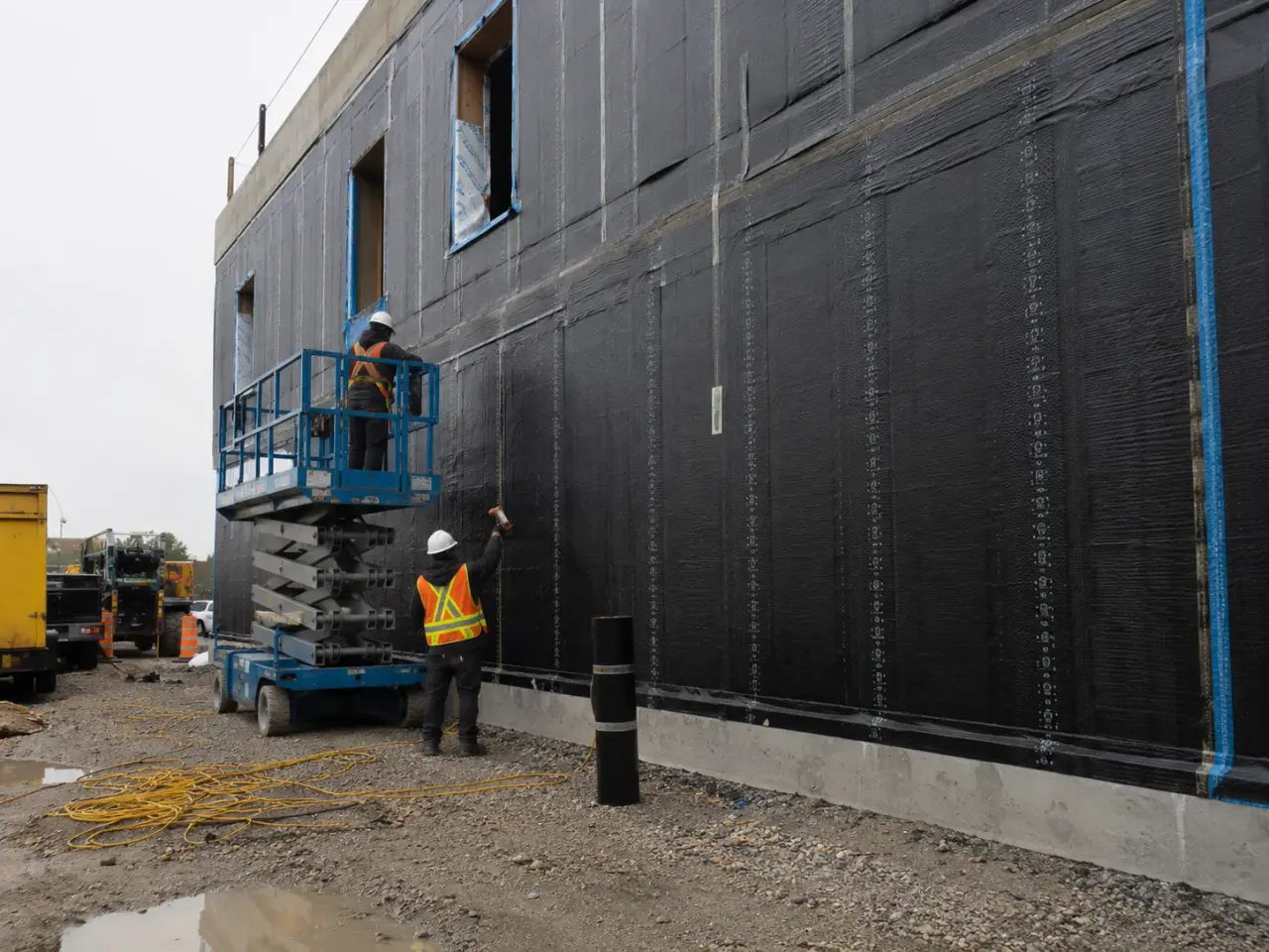 Which air and vapour barriers method fits the condition? by Harrowgate Group