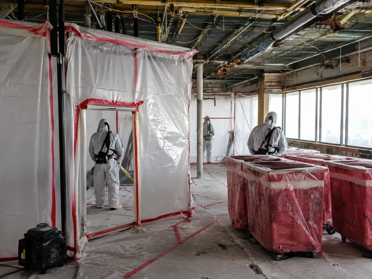 How we perform asbestos abatement by Harrowgate Group