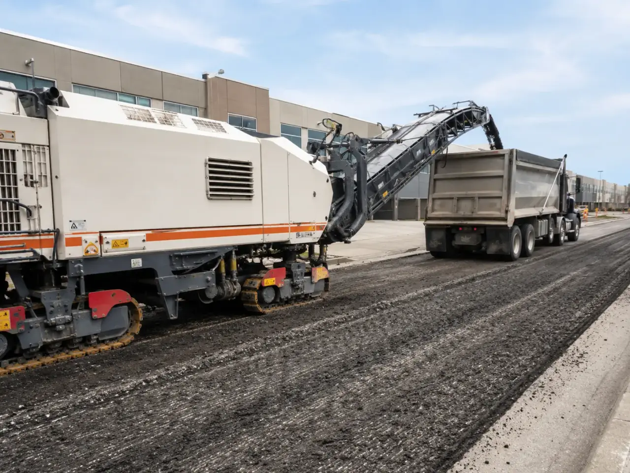 How we complete asphalt milling by Harrowgate Group