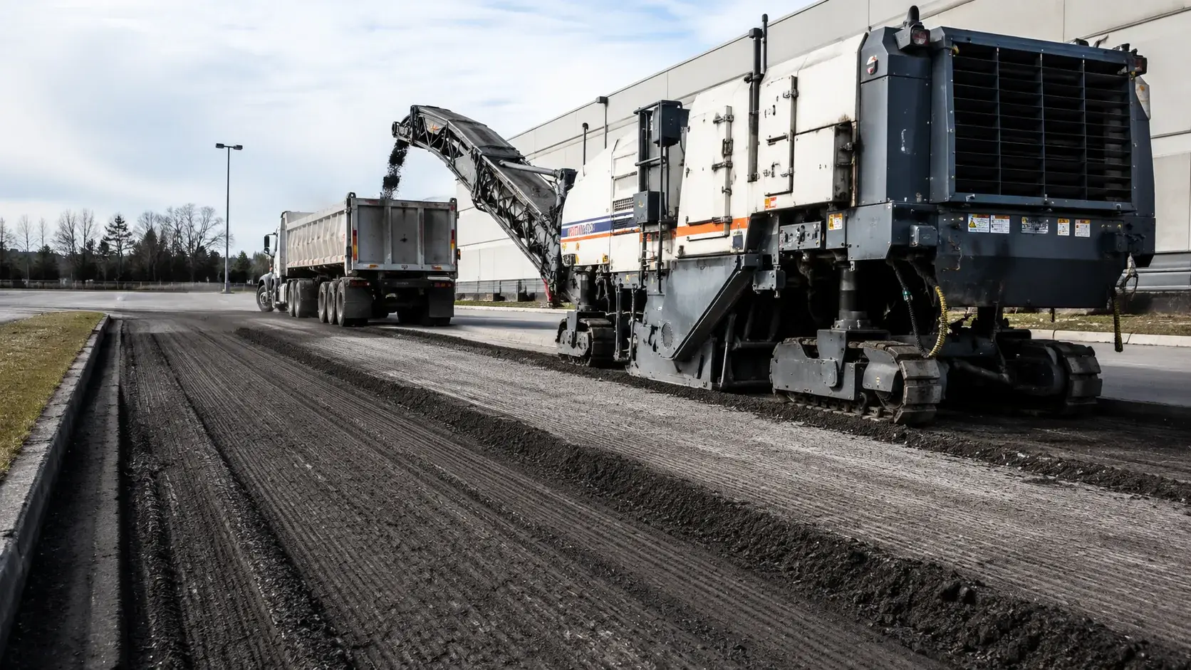 Asphalt Milling, completed by Harrowgate Group