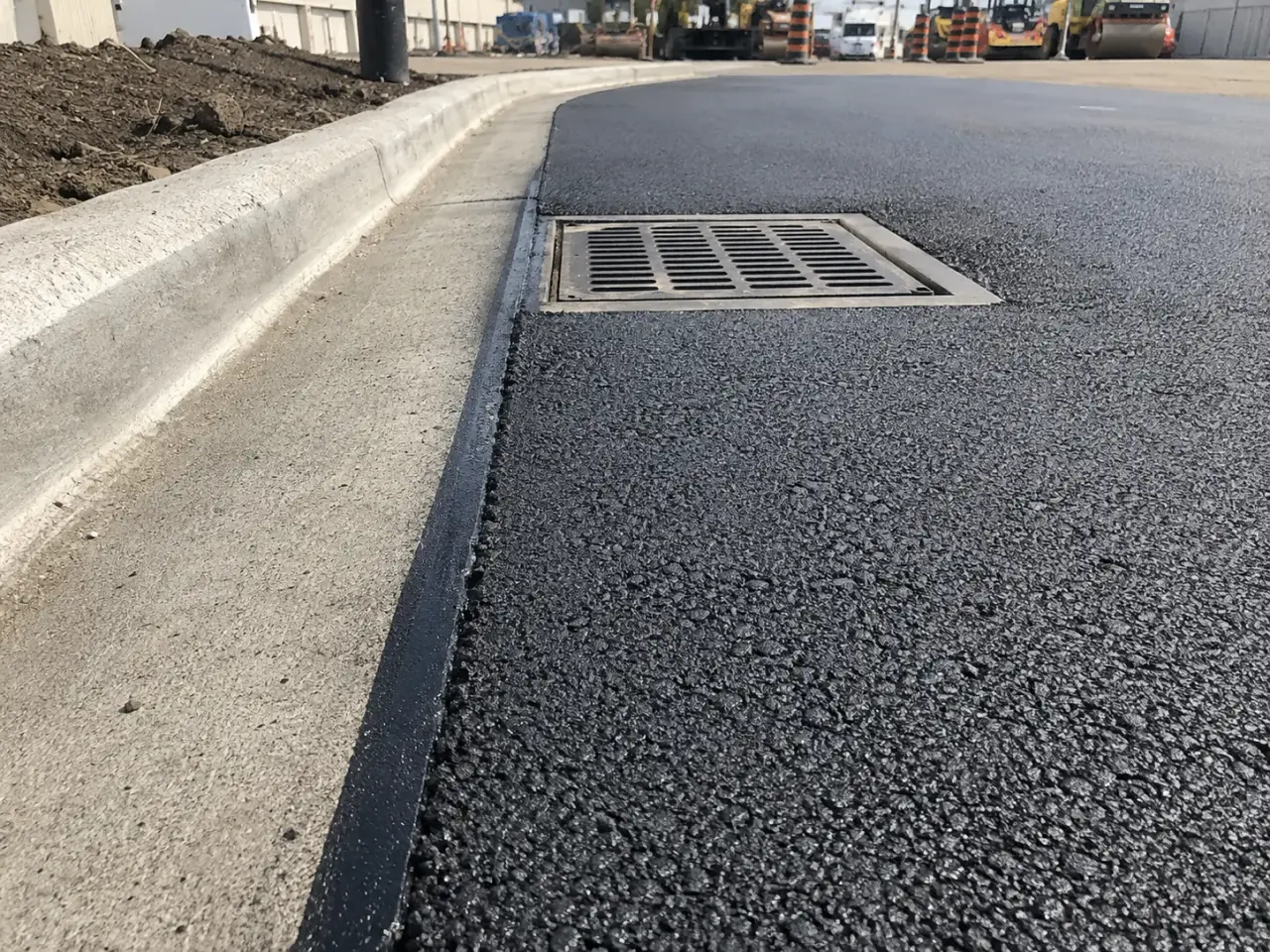 Asphalt Paving Contractor being built and completed on site by Harrowgate Group