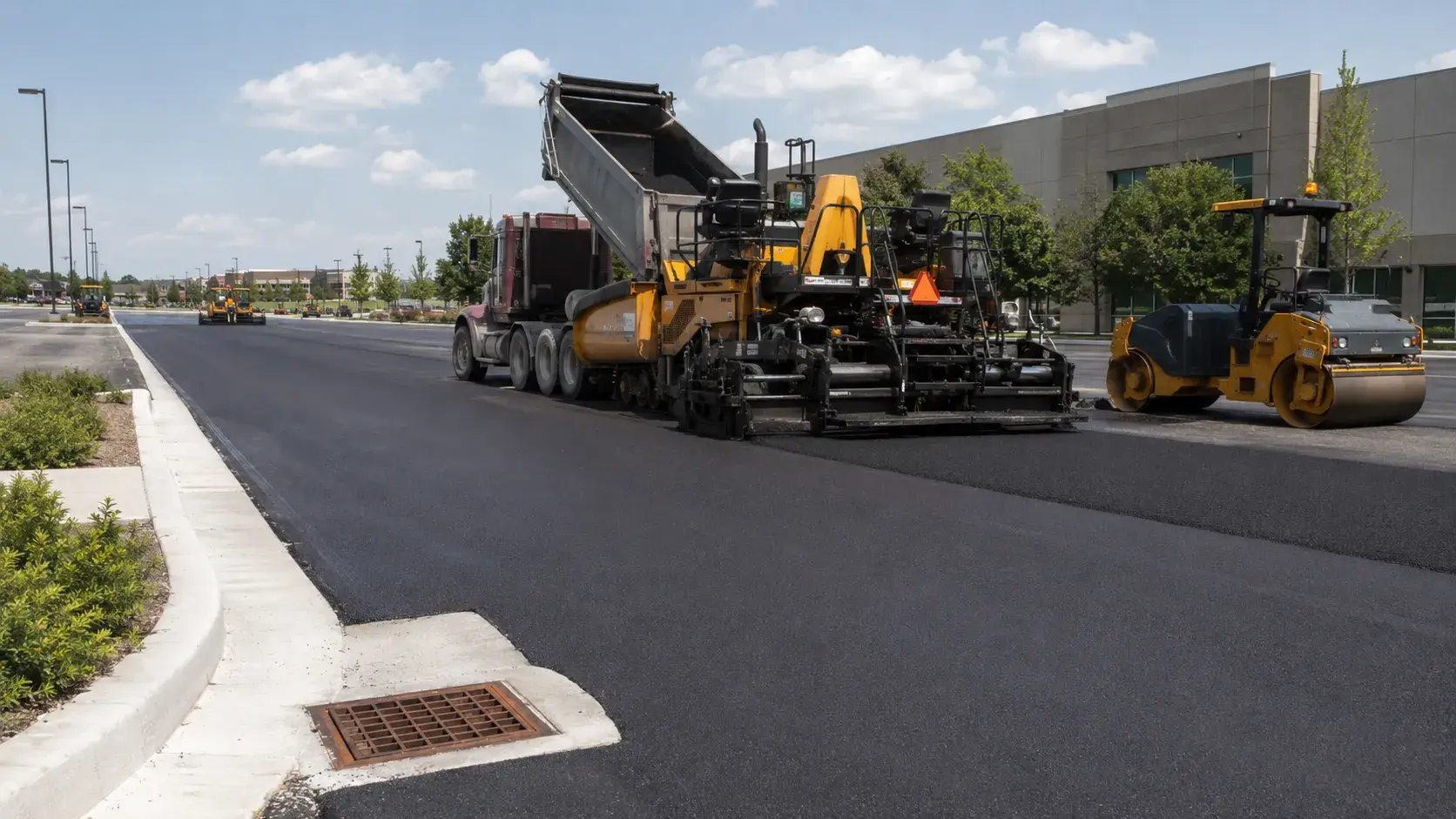 Asphalt Paving Contractor, completed by Harrowgate Group
