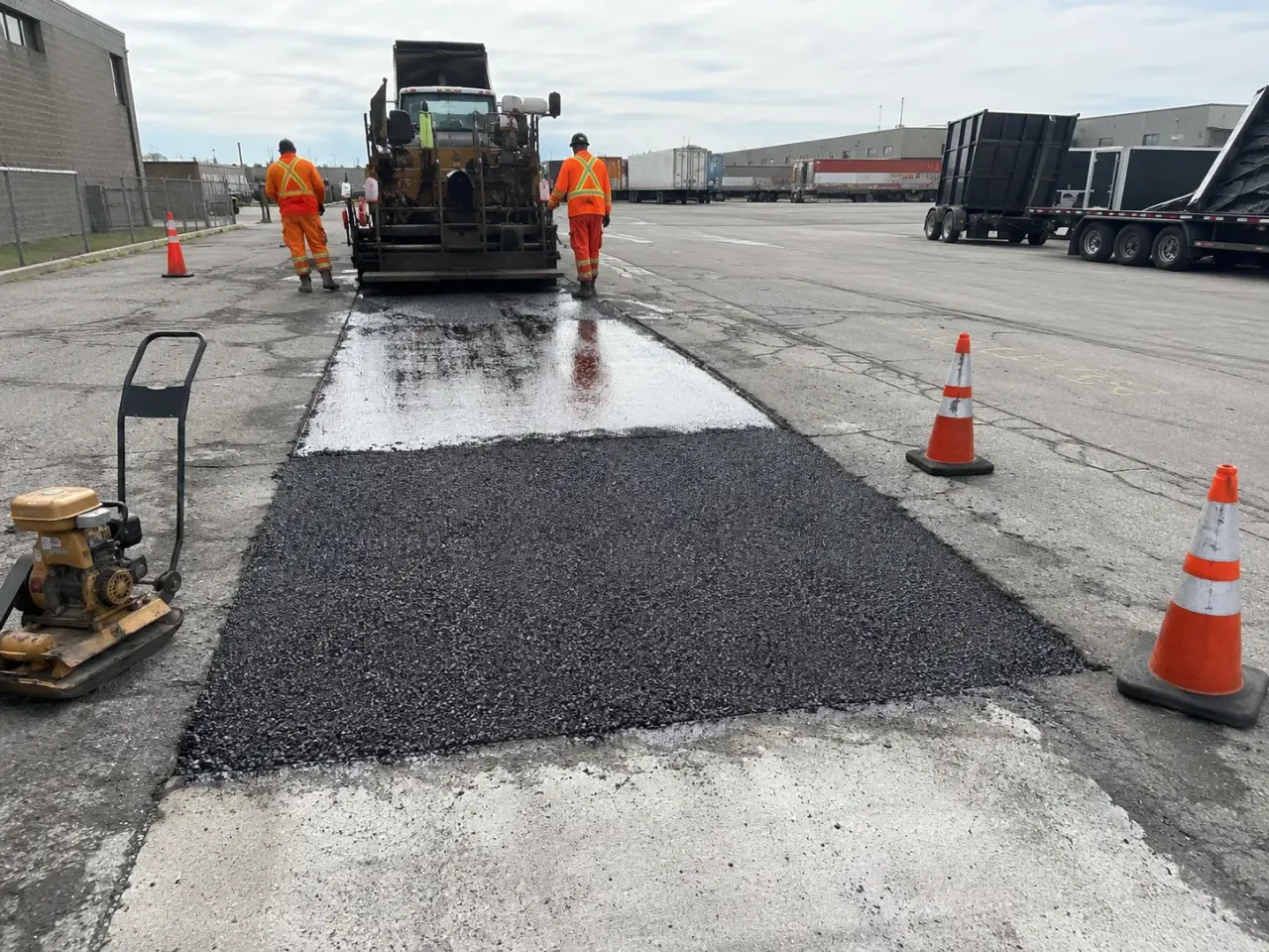 Which asphalt repair and patching method fits the condition? by Harrowgate Group