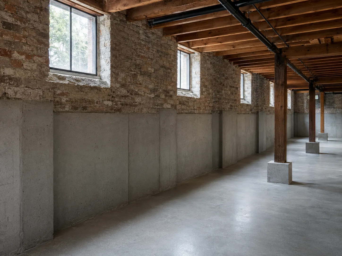 Where basement lowering and underpinning is needed in Markham by Harrowgate Group