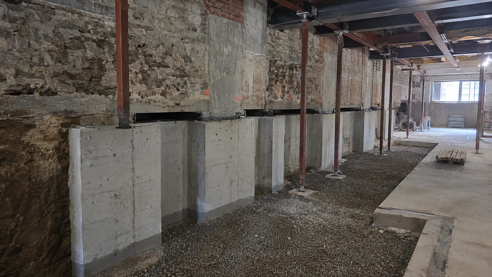 Basement Lowering and Underpinning in Markham, Ontario, completed by Harrowgate Group