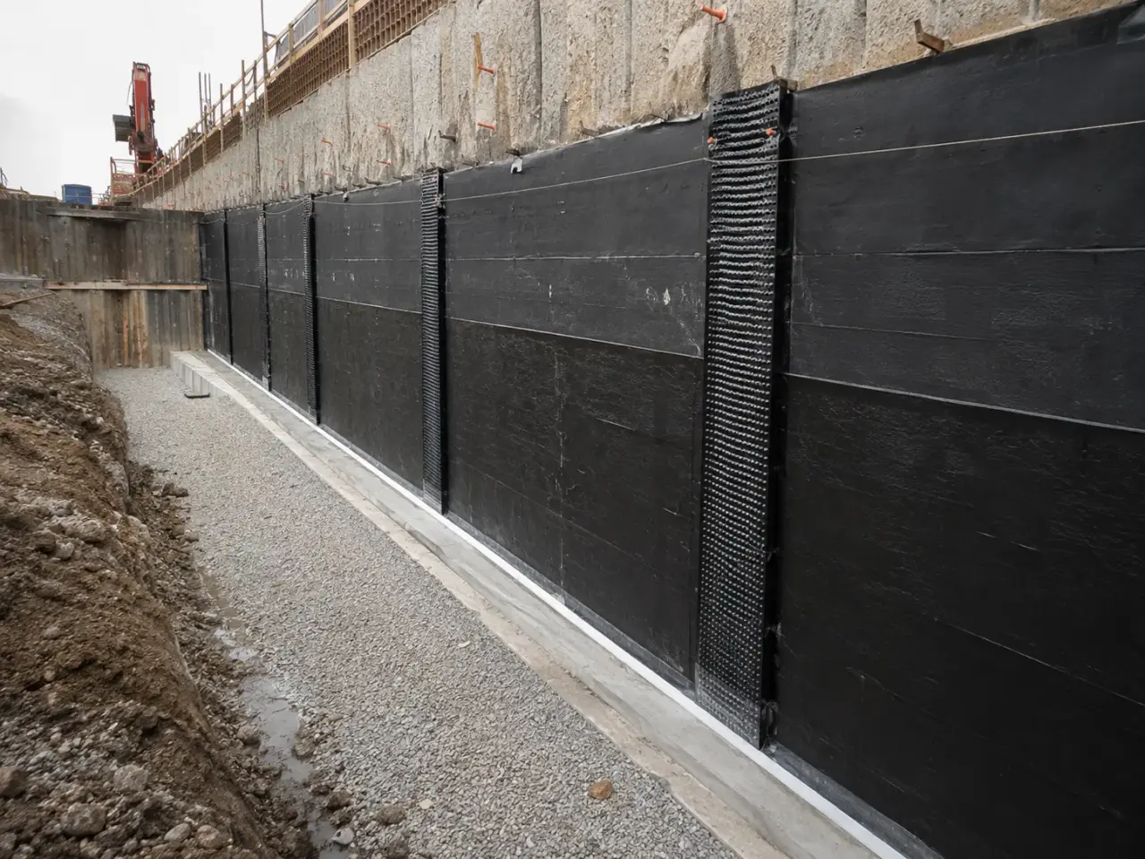 How we build continuous below-grade waterproofing by Harrowgate Group