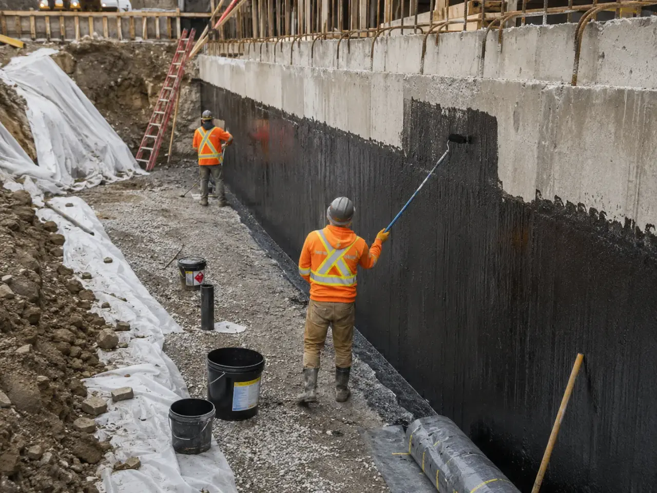 Which below-grade waterproofing method fits the structure? by Harrowgate Group
