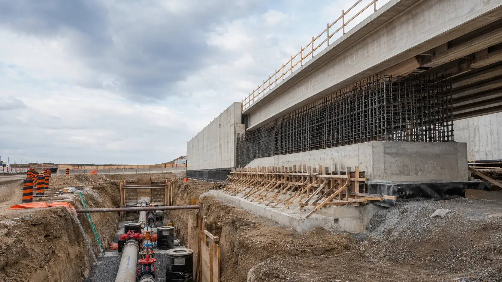 Bridge and Structure Concrete in Hamilton, Ontario, completed by Harrowgate Group
