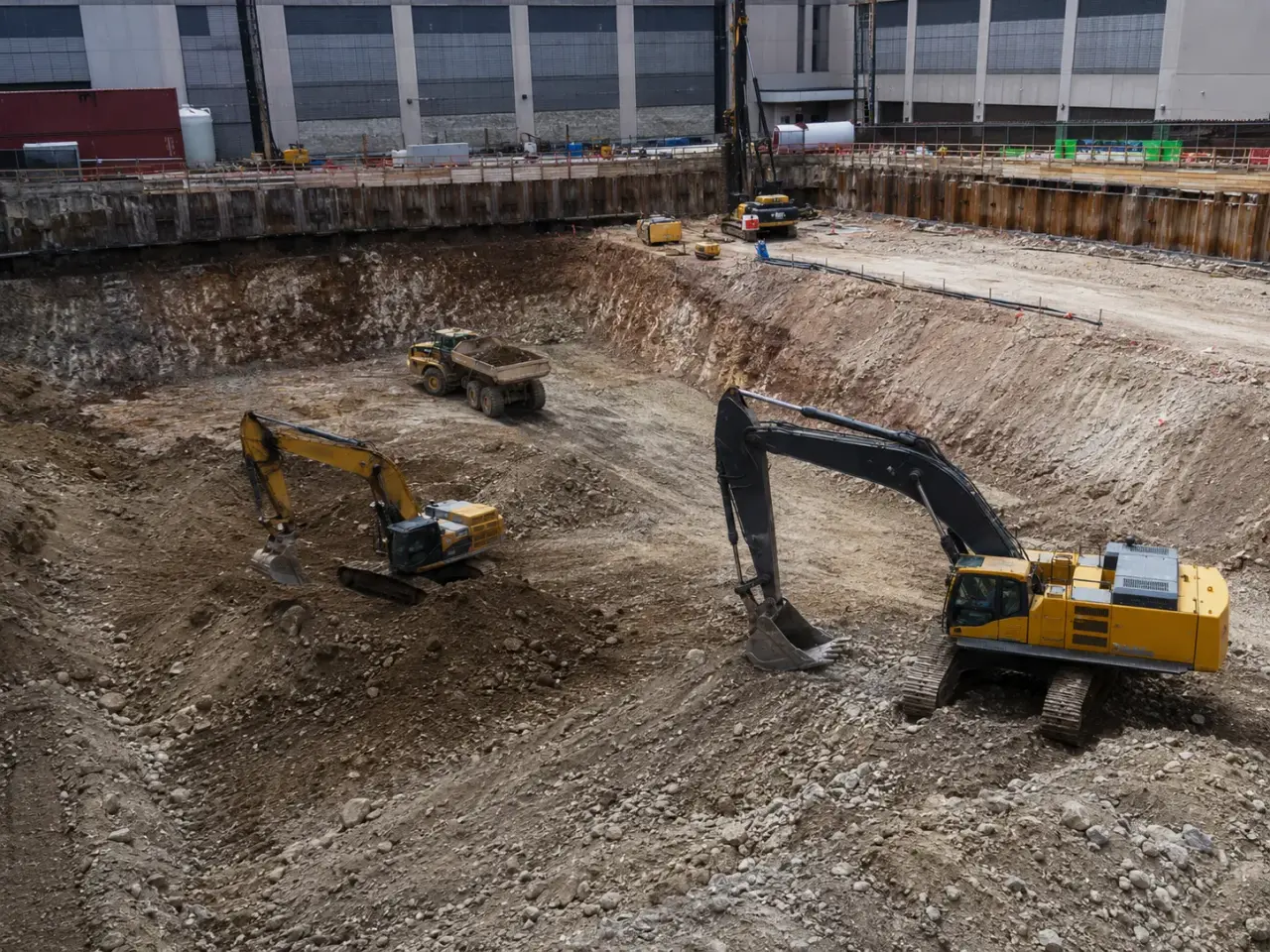 How we sequence a deep building cut by Harrowgate Group