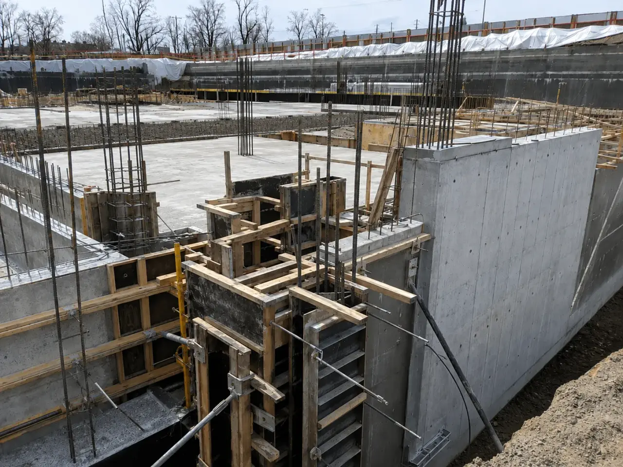 How we engineer, erect, and cycle formwork by Harrowgate Group