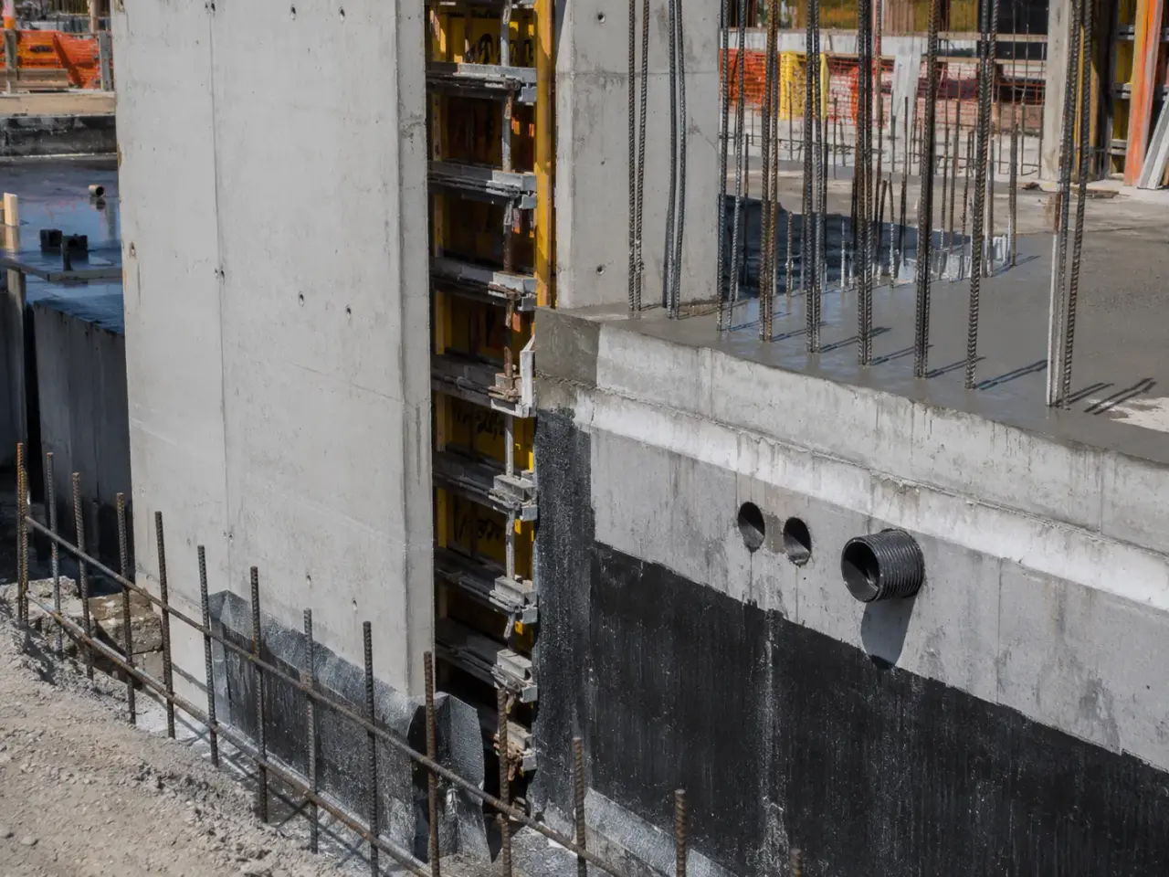 Cast-in-Place Concrete and Formwork being built and completed on site by Harrowgate Group