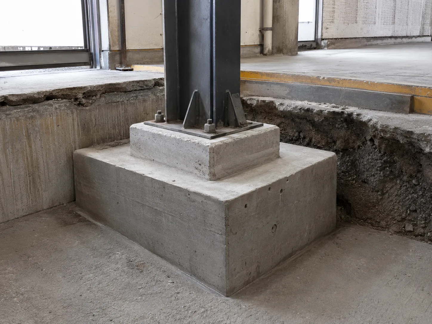 Column and Pad Underpinning across Pickering property by Harrowgate Group