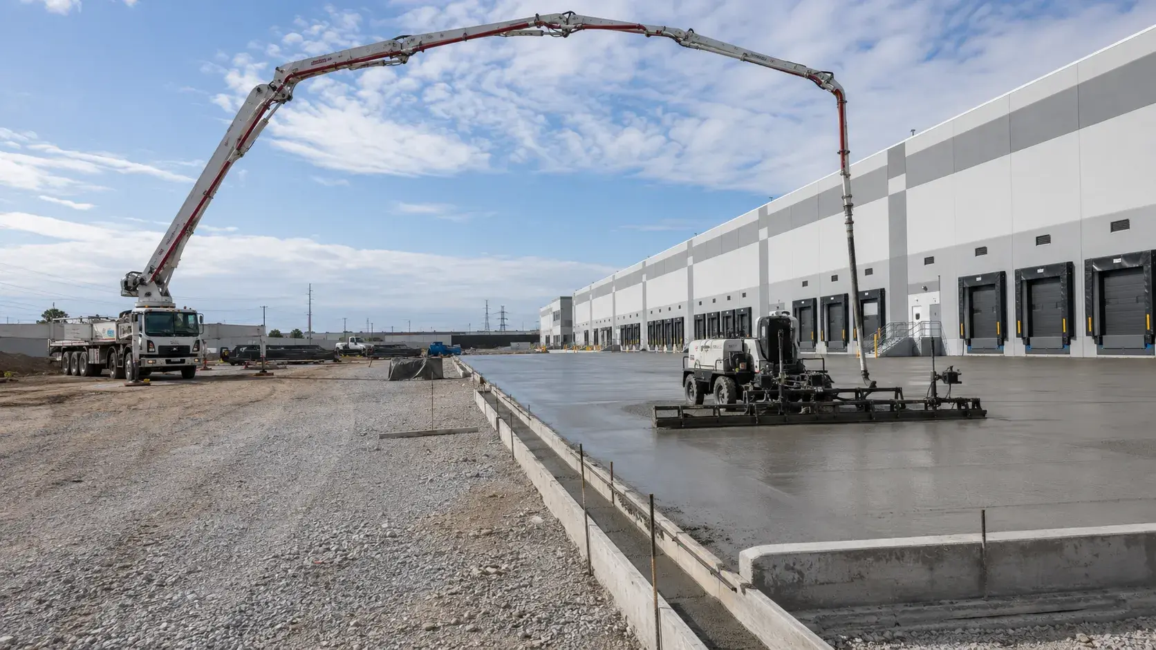Commercial Concrete Contractor in Pickering, Ontario, completed by Harrowgate Group
