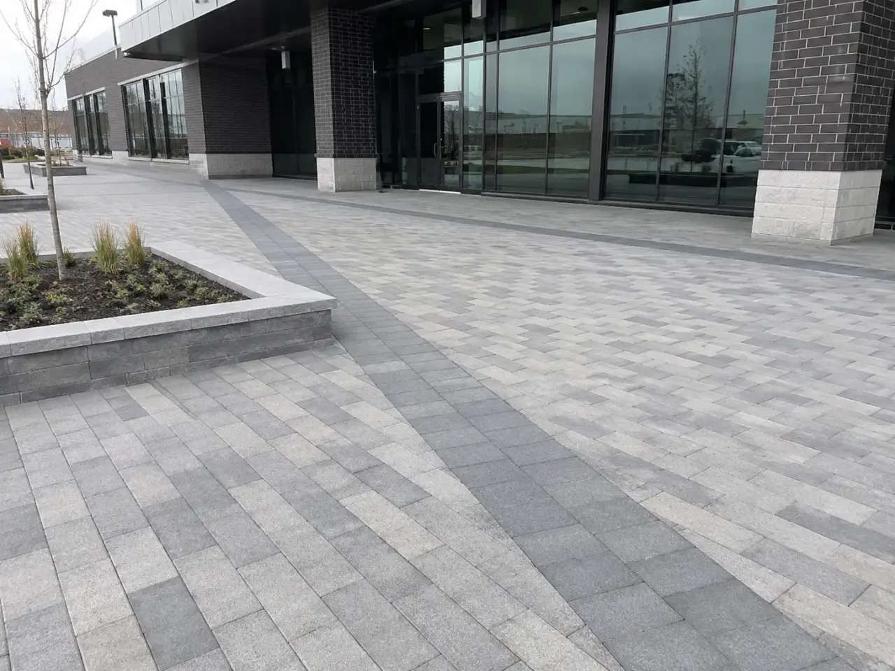 Commercial Interlock and Pavers in Aurora