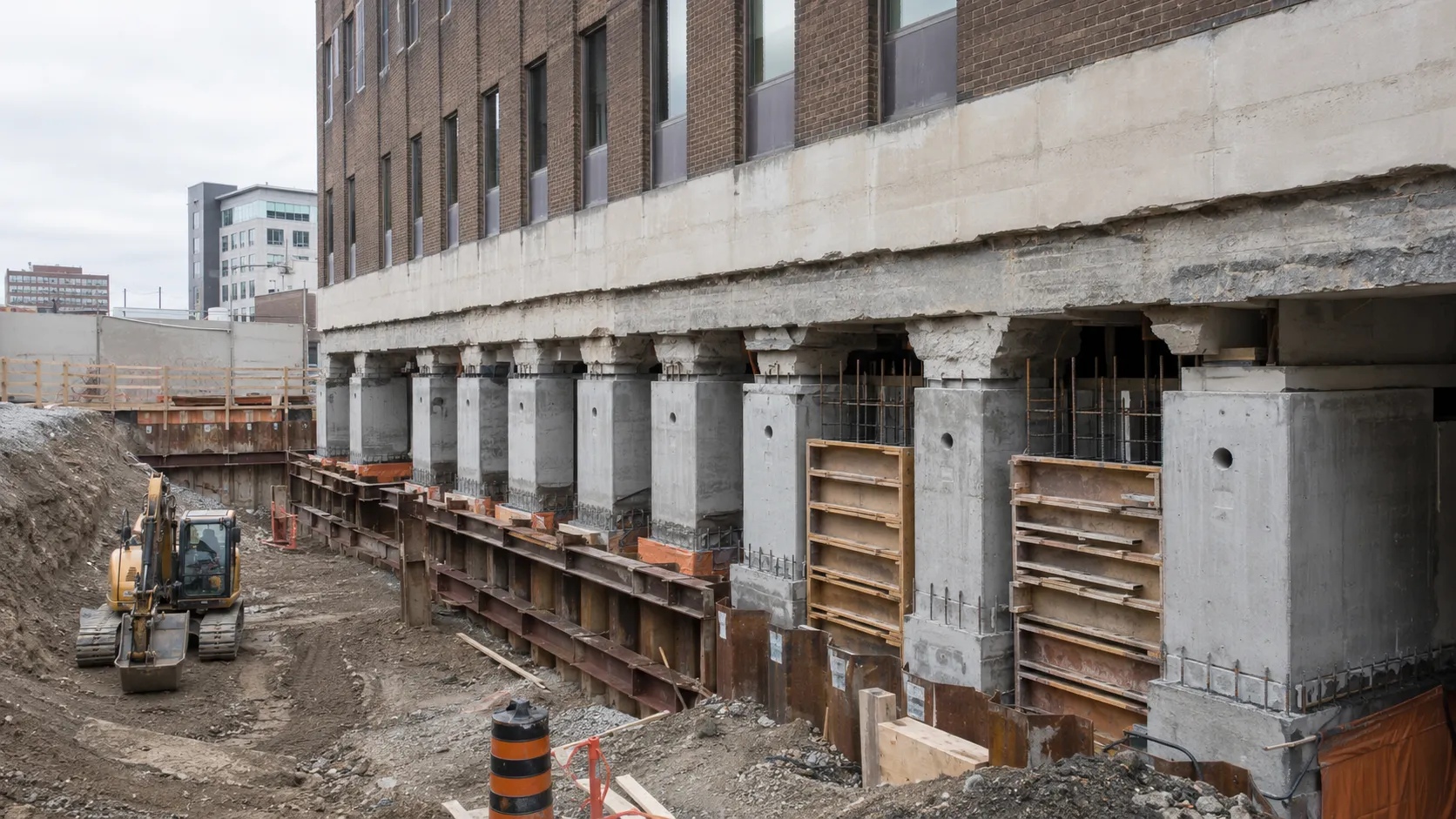 Commercial Underpinning, completed by Harrowgate Group