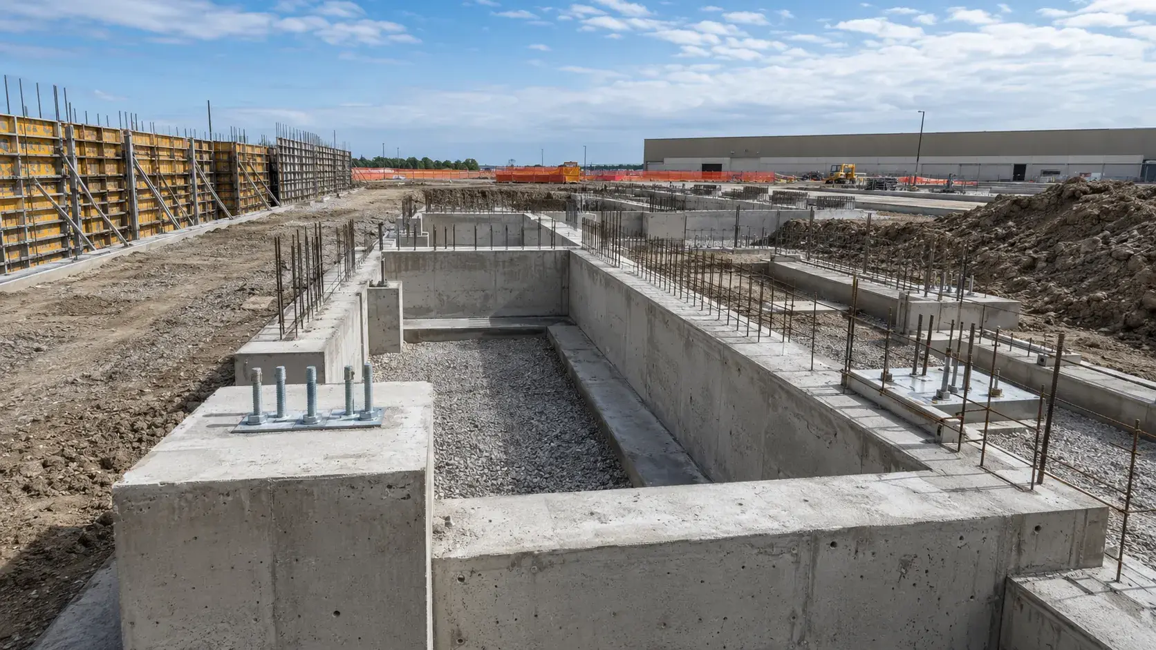 Concrete Foundations, completed by Harrowgate Group