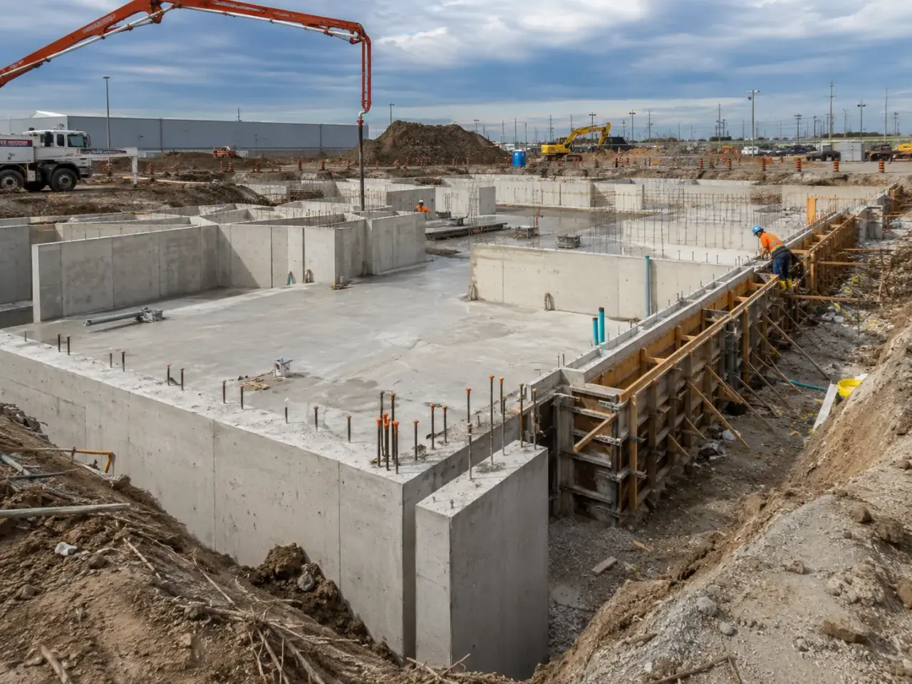 Which concrete foundation type fits the load and ground? by Harrowgate Group