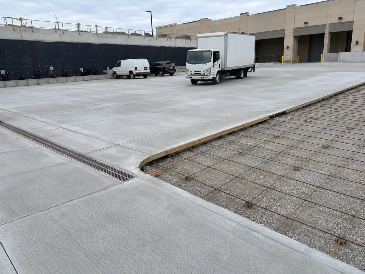 How we construct concrete parking pavement by Harrowgate Group