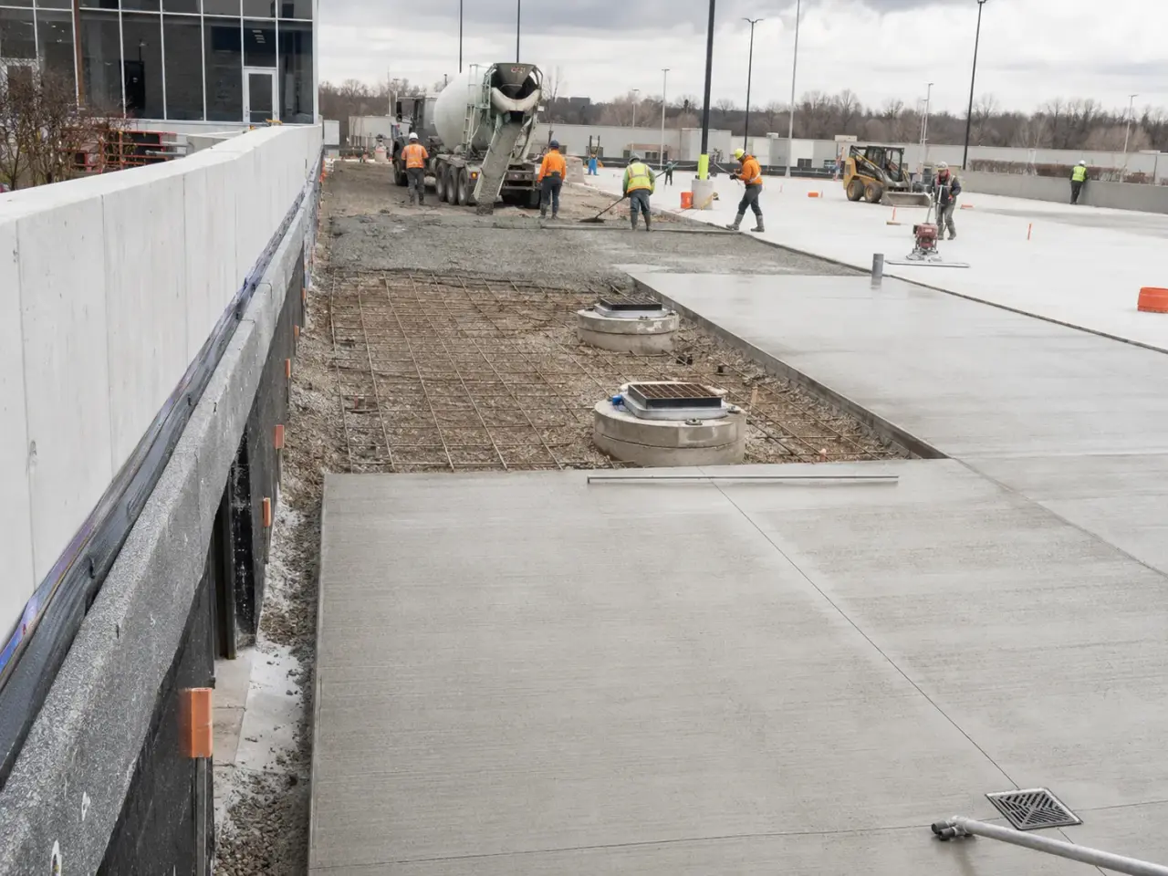 Which concrete parking lot system fits the traffic? by Harrowgate Group