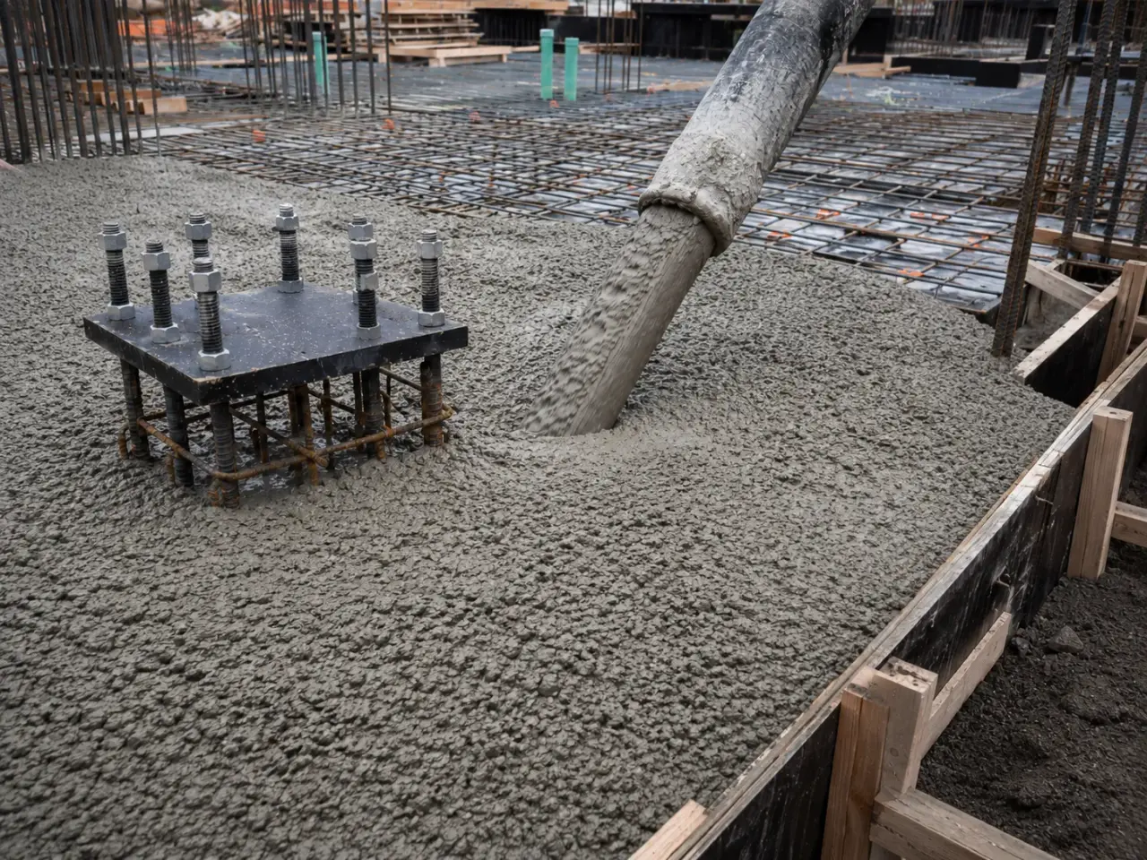 Concrete Pumping and Placing in Pickering being built and completed on site by Harrowgate Group