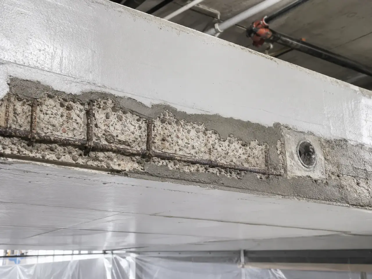 Concrete Repair and Restoration being built and completed on site by Harrowgate Group