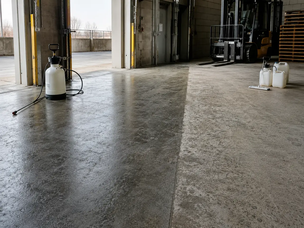 How we densify and seal concrete by Harrowgate Group