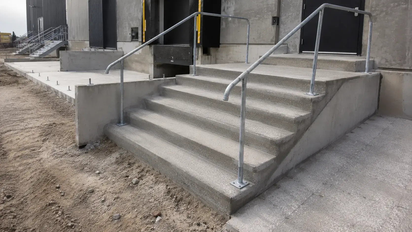 Concrete Steps and Stairs in Pickering, Ontario, completed by Harrowgate Group