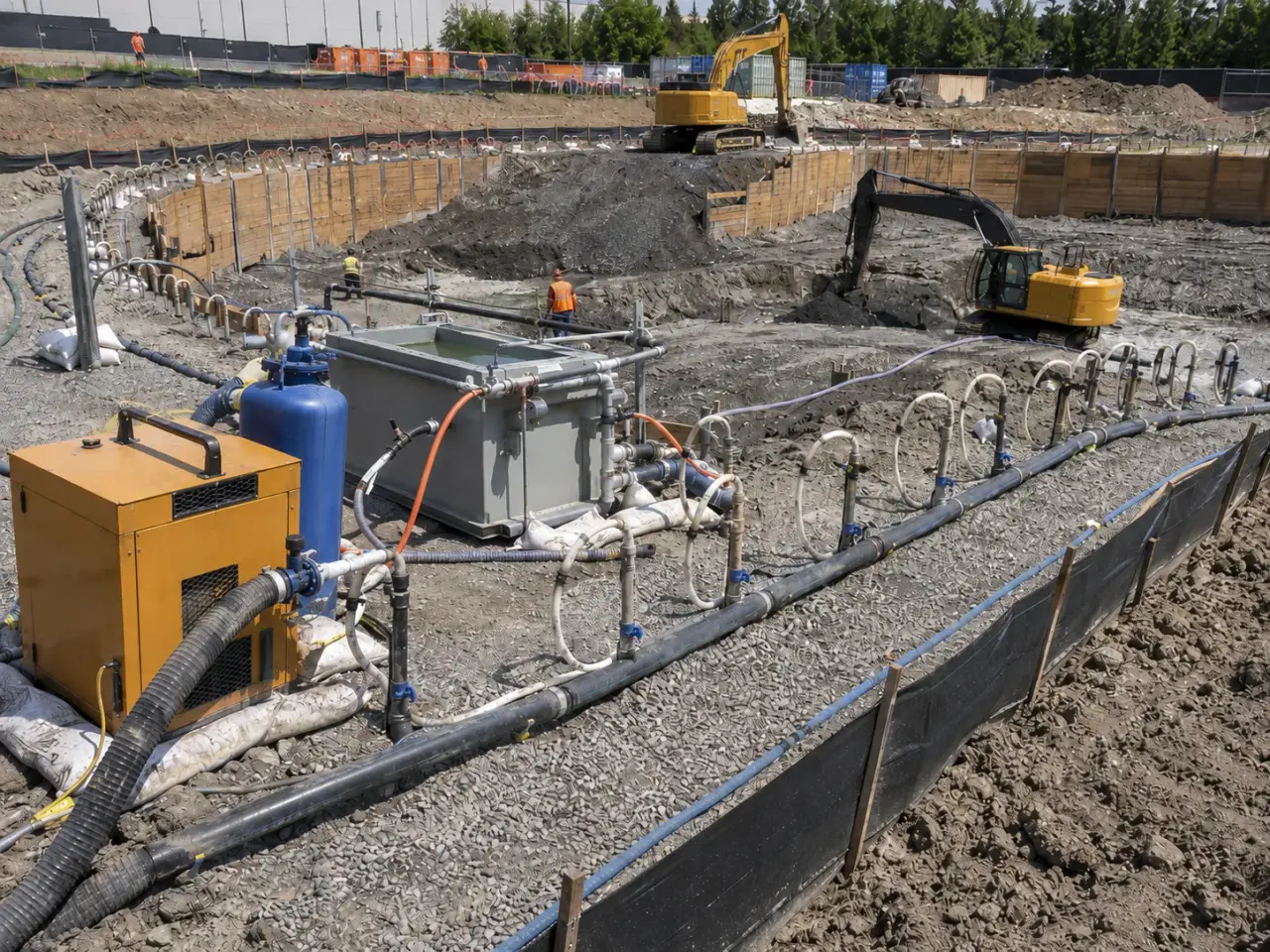 Which method fits construction dewatering? by Harrowgate Group