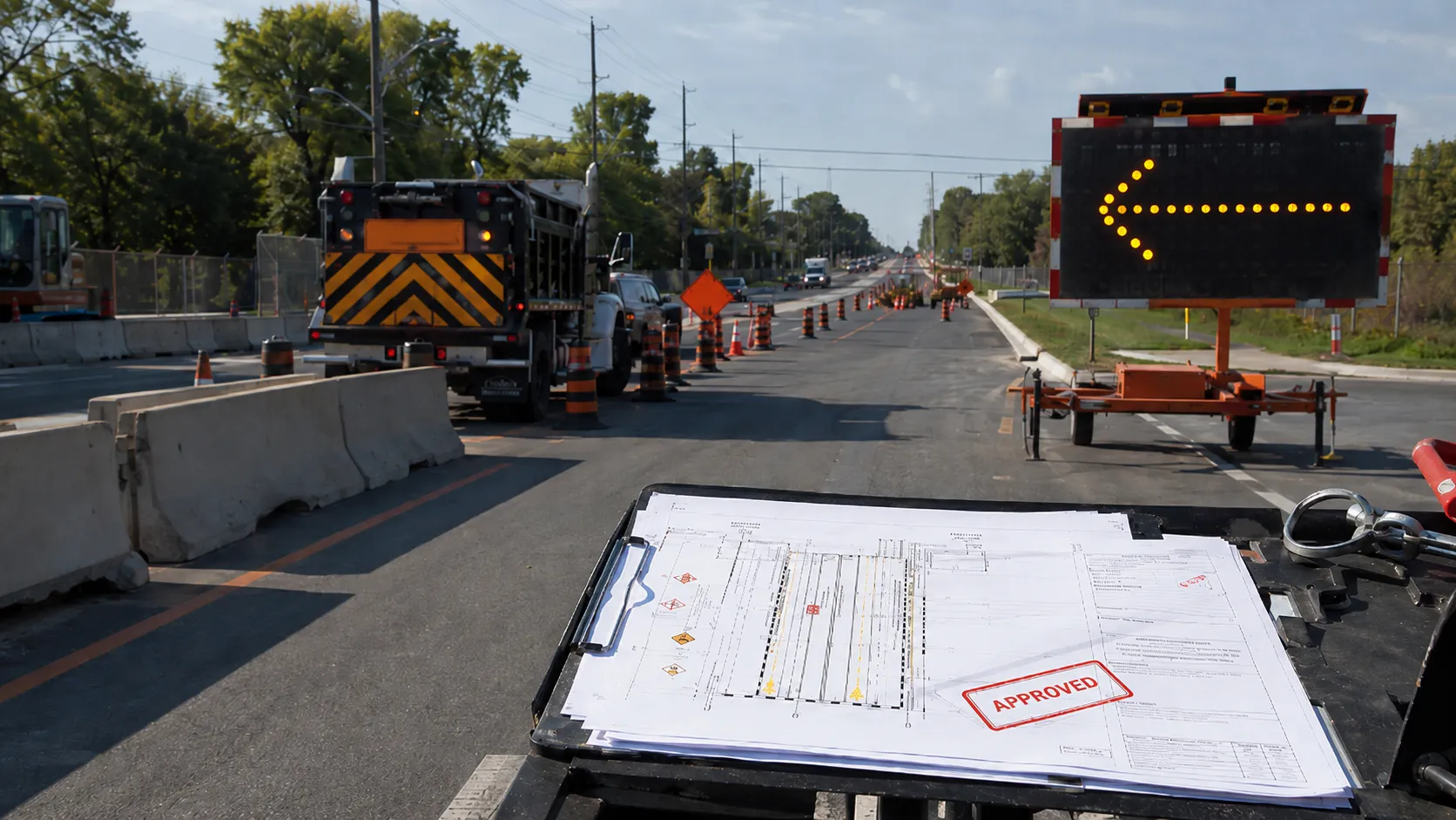 Construction Traffic Management Plans, completed by Harrowgate Group
