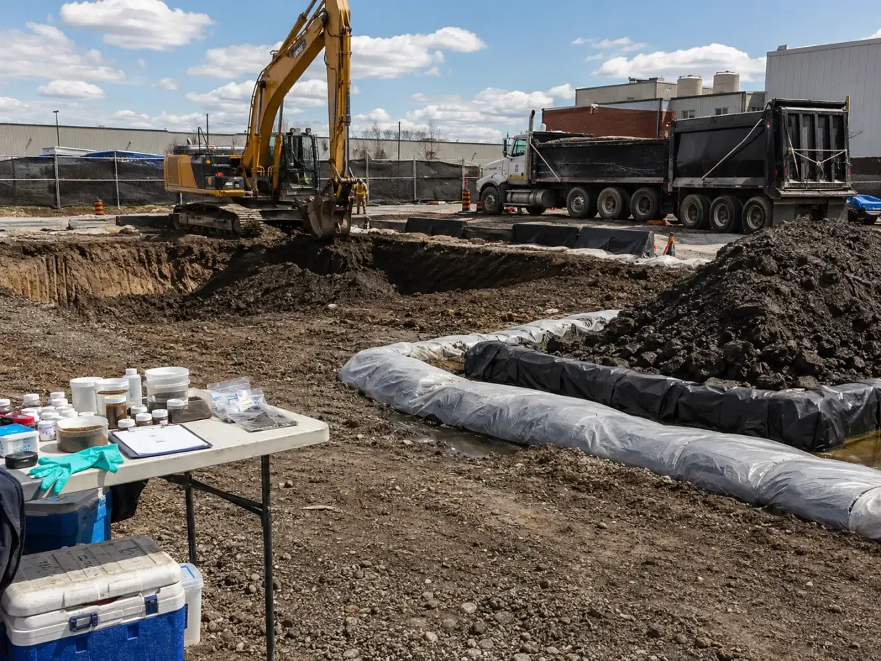 How we deliver contaminated soil removal by Harrowgate Group