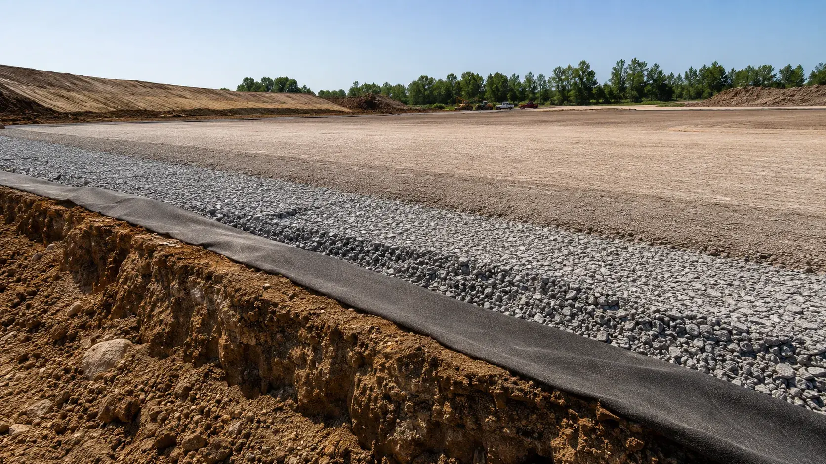Cut and Fill and Compaction, completed by Harrowgate Group