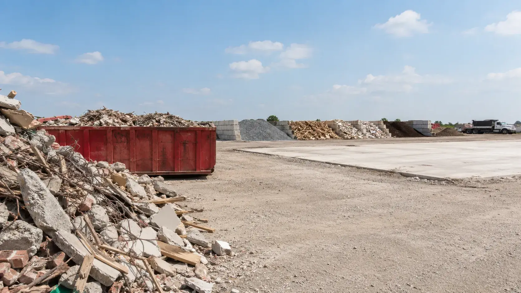 Debris Removal and Disposal, completed by Harrowgate Group
