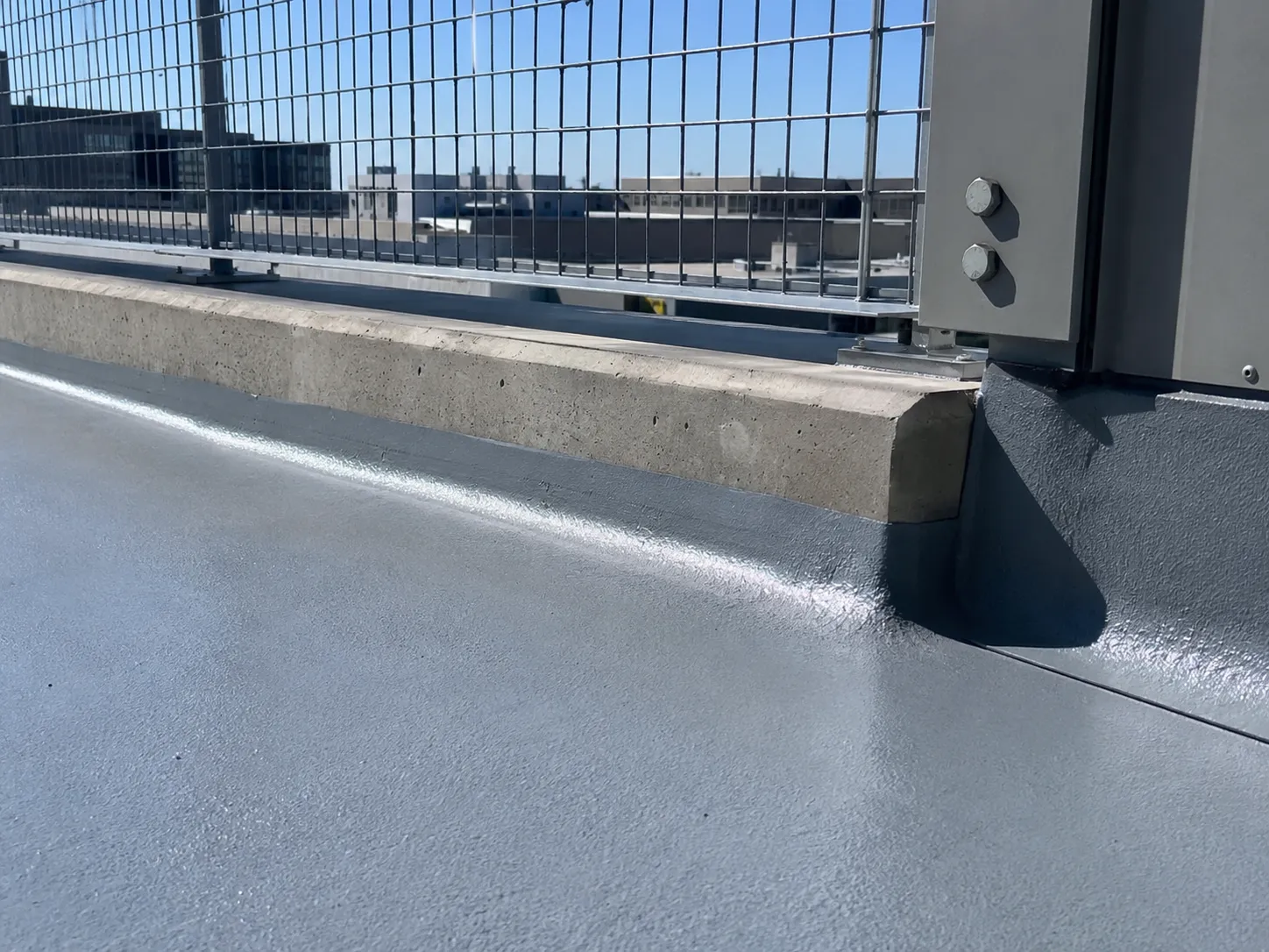 Deck and Plaza Waterproofing being built and completed on site by Harrowgate Group