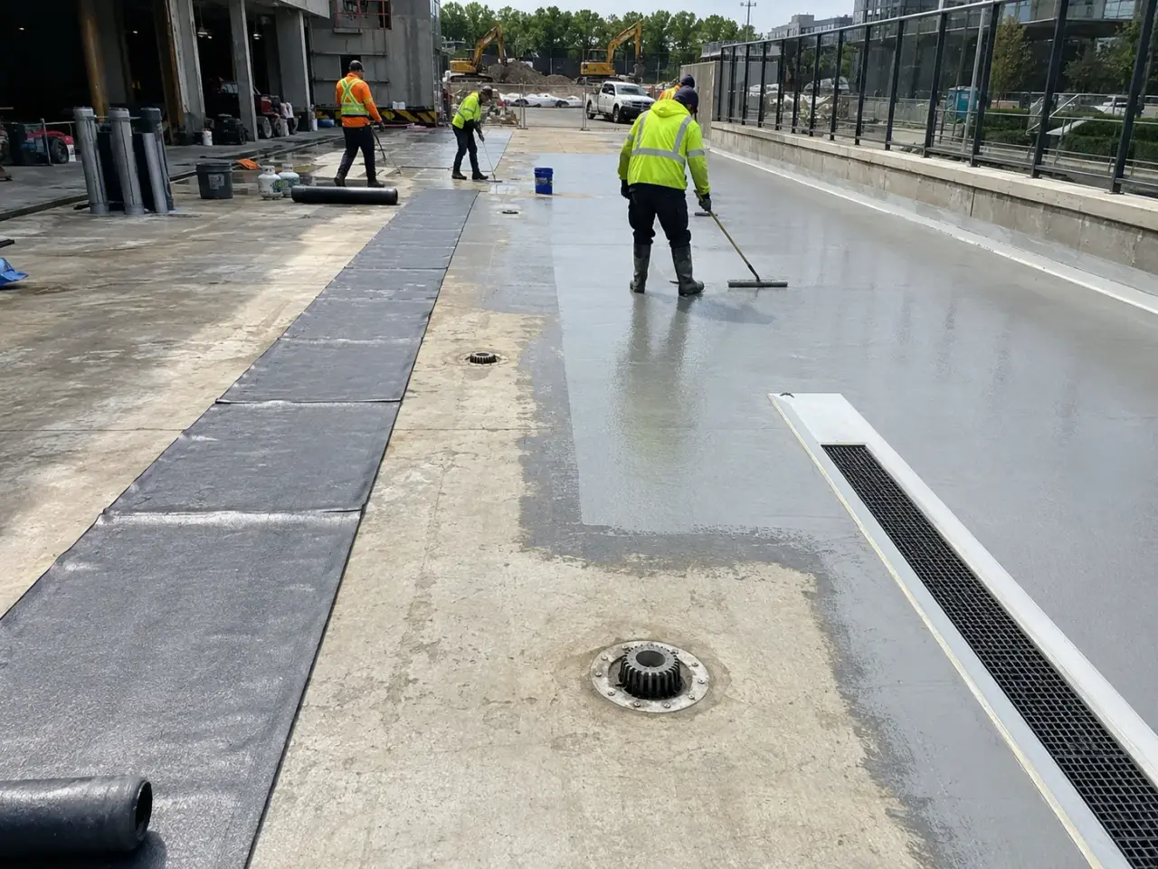 Which deck and plaza waterproofing method fits the condition? by Harrowgate Group