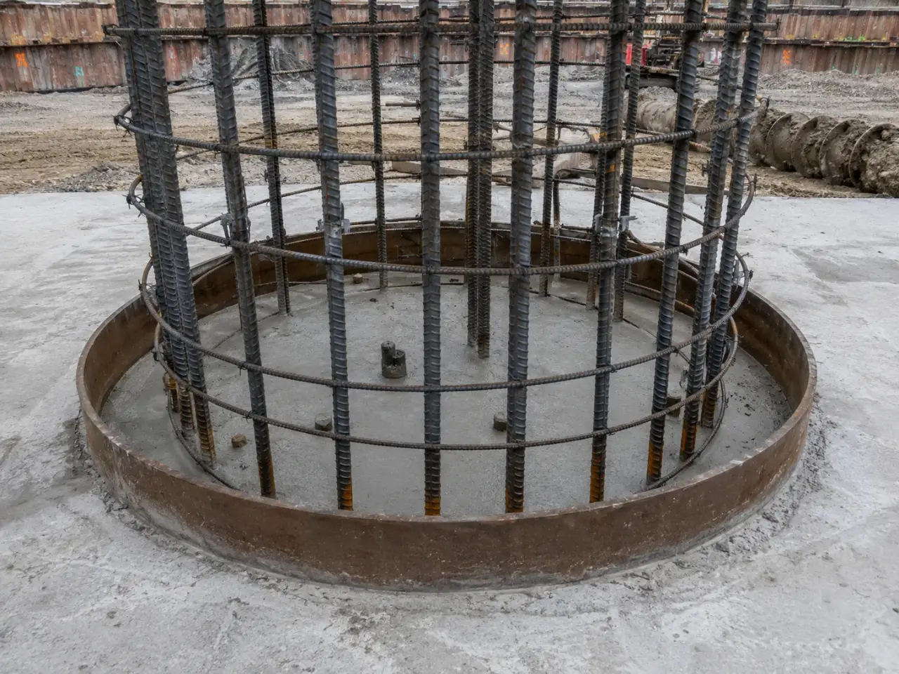Deep Foundations and Caissons in Ajax being built and completed on site by Harrowgate Group