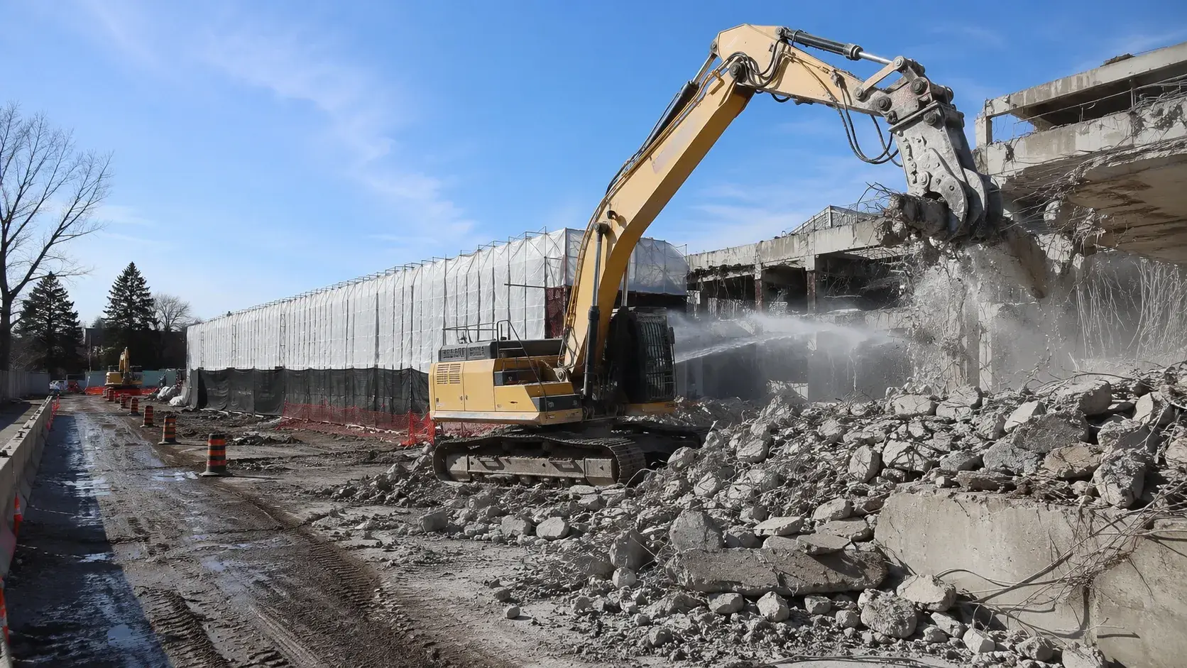 Demolition Contractor, completed by Harrowgate Group