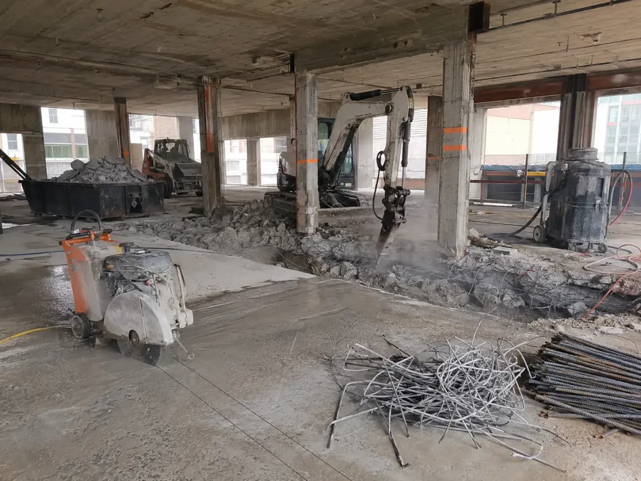 Which demolition contractor method fits the condition? by Harrowgate Group
