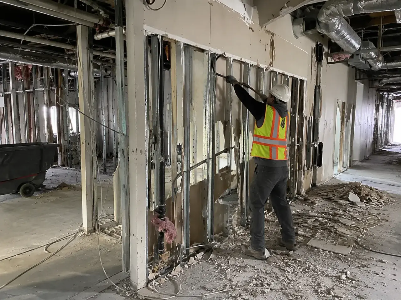 How we perform demolition by Harrowgate Group