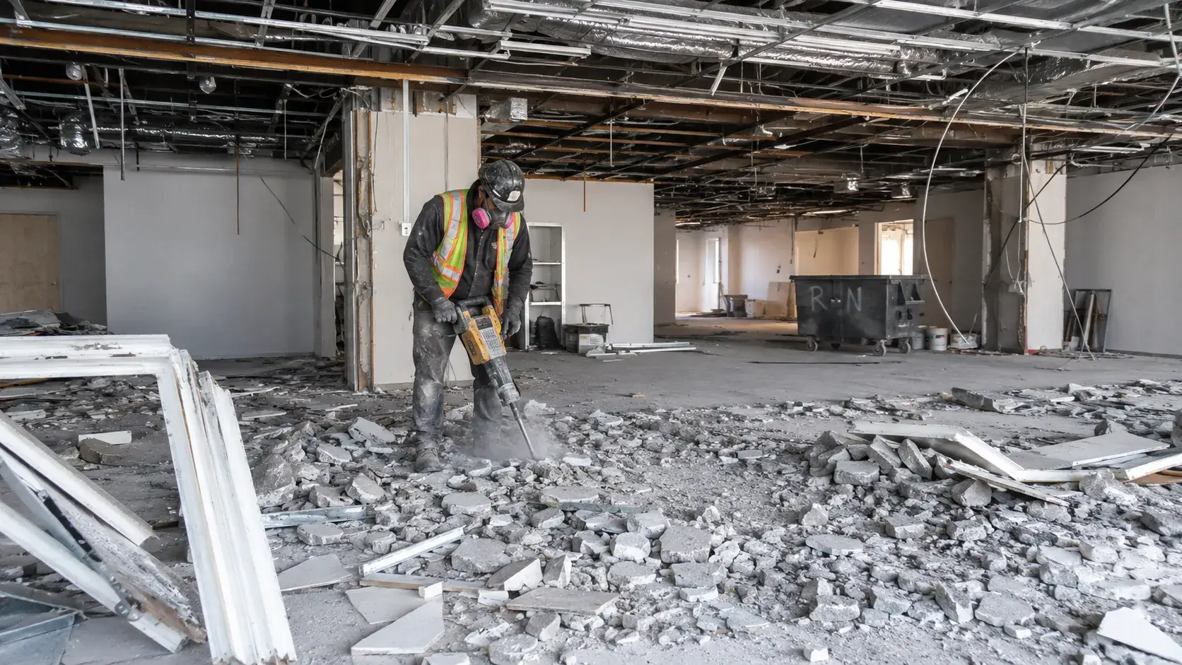 Demolition, completed by Harrowgate Group