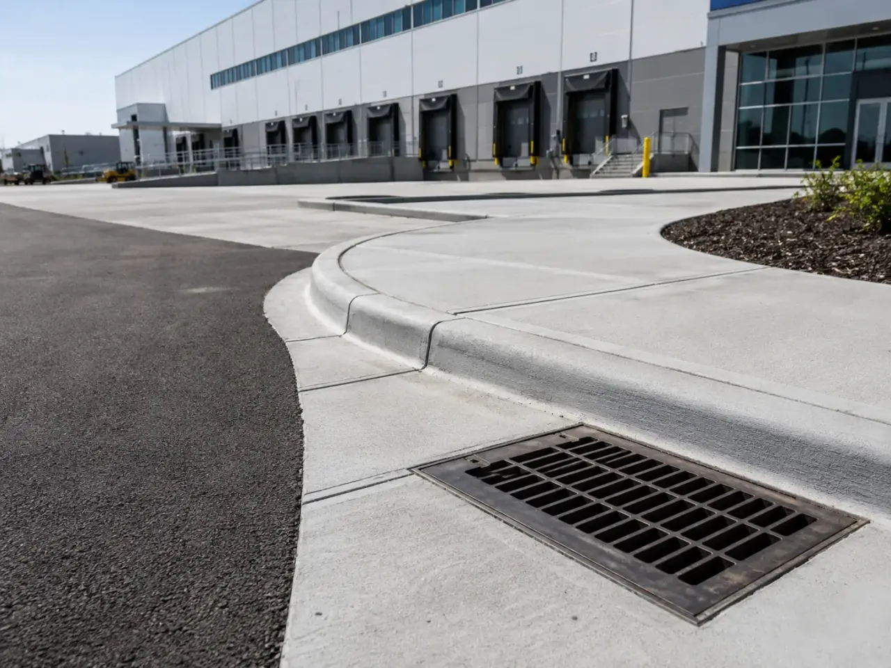 Design-Build Concrete and Civil in Brantford being built and completed on site by Harrowgate Group