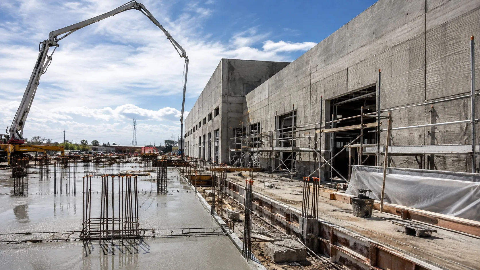 Design-Build Concrete and Civil in Brantford, Ontario, completed by Harrowgate Group