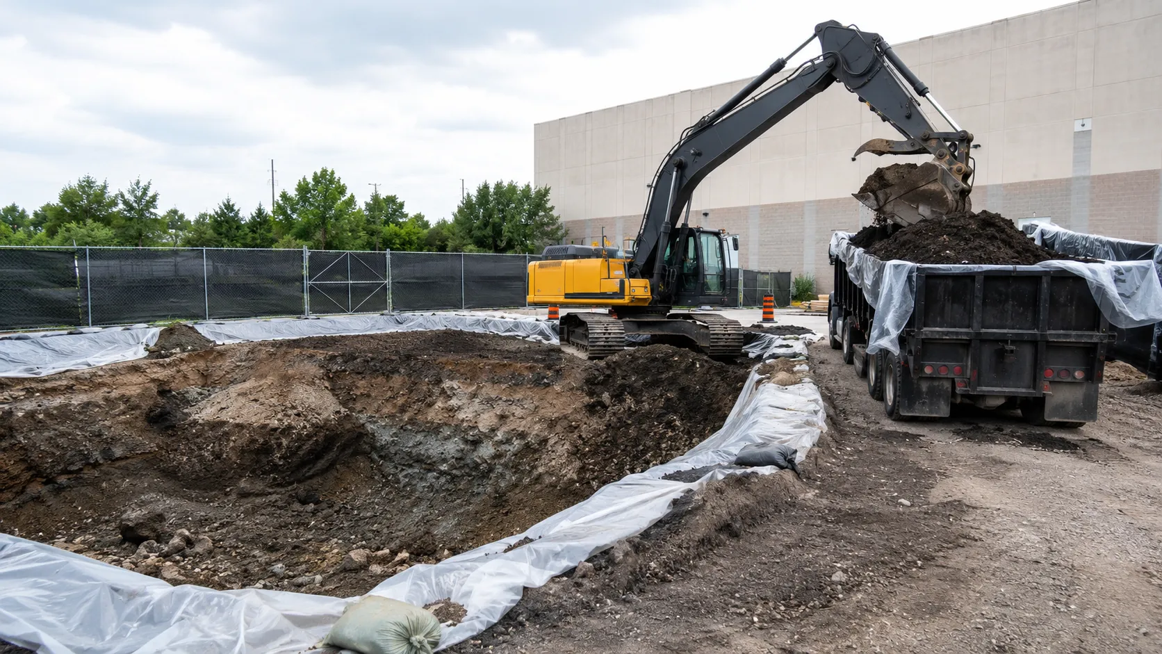 Dig and Dump Remediation in Caledon, Ontario, completed by Harrowgate Group