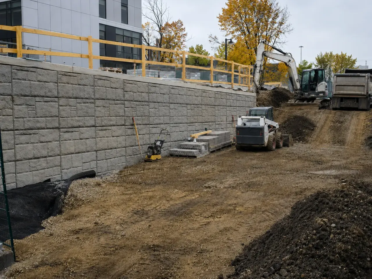 Which engineered retaining walls method fits the work? by Harrowgate Group