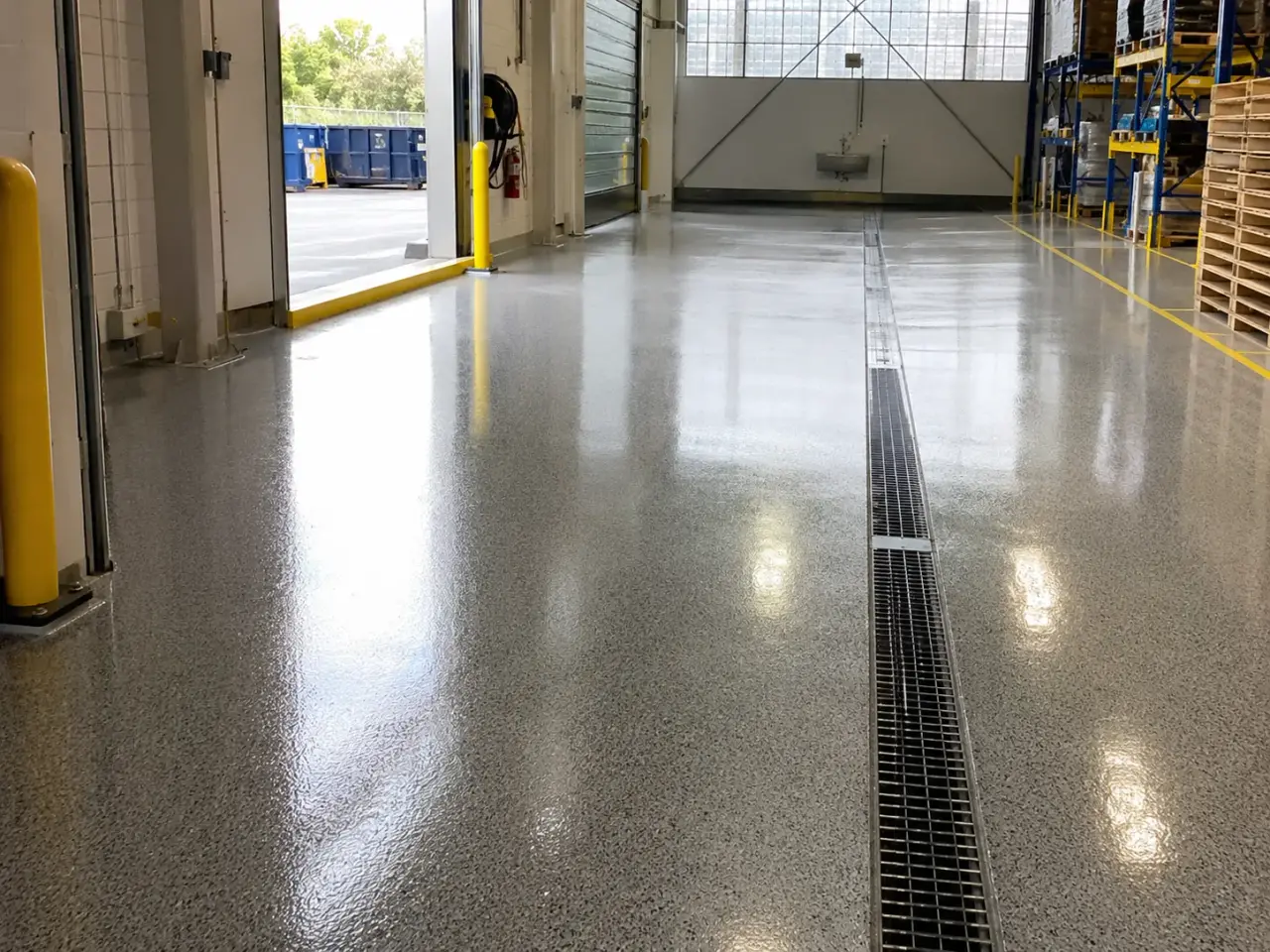 How we install epoxy floor coatings by Harrowgate Group