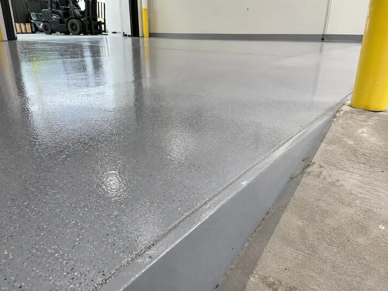 Epoxy Floor Coatings being built and completed on site by Harrowgate Group