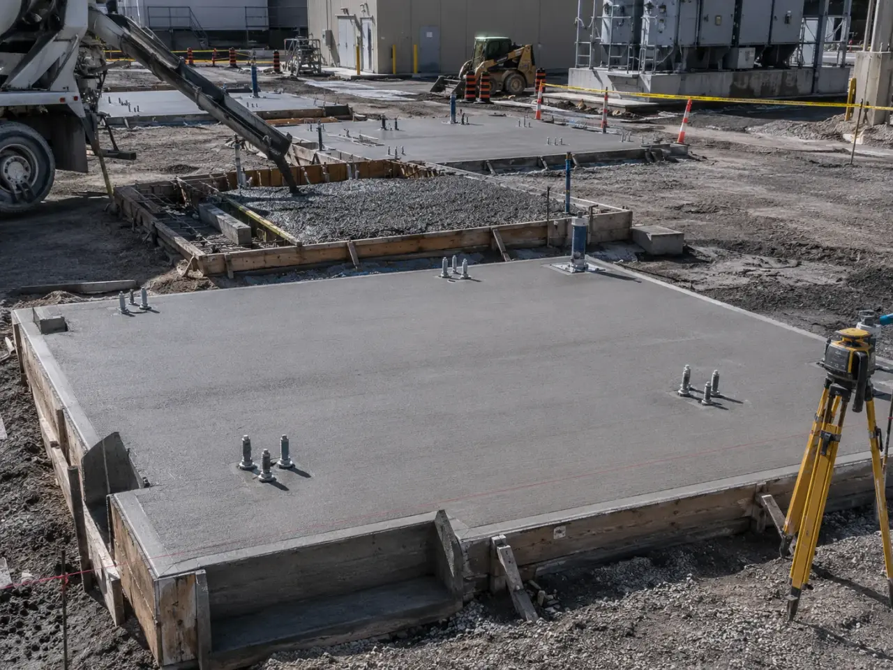 Which equipment foundation type fits the machine? by Harrowgate Group