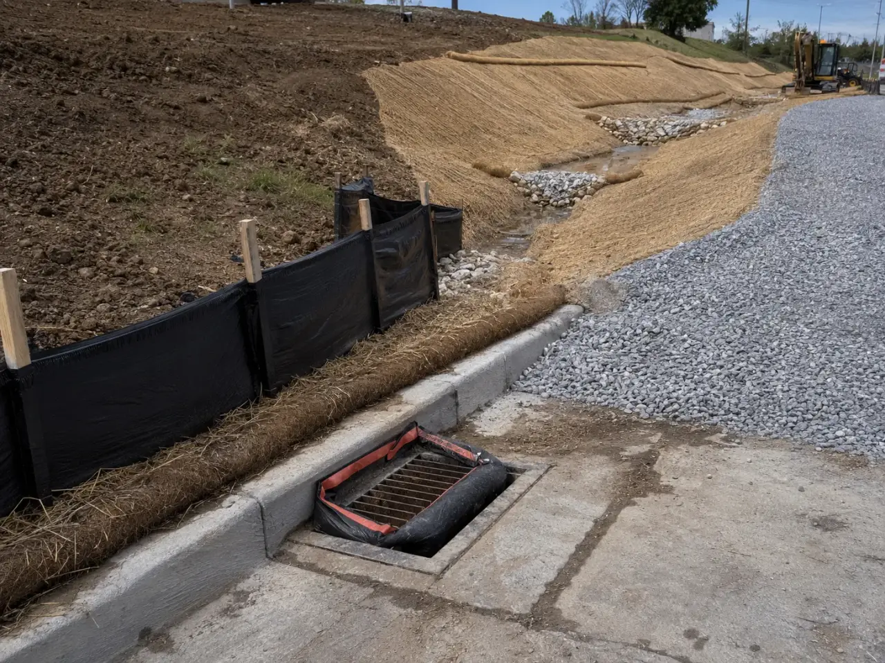 How we complete erosion and sediment control by Harrowgate Group